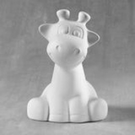 Ceramic Bisque Cute Giraffe Bank Ceramic Bisque Cute Giraffe Bank